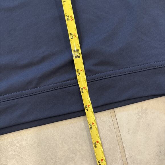 Peter Millar Hoodie Mens Sz L Blue Pine Performance Sun Protection Pullover Logo - Picture 7 of 10